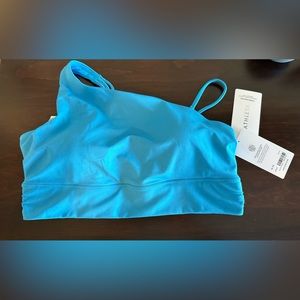 ATHLETA ATHENA BRA SANTORINI BLUE NWT